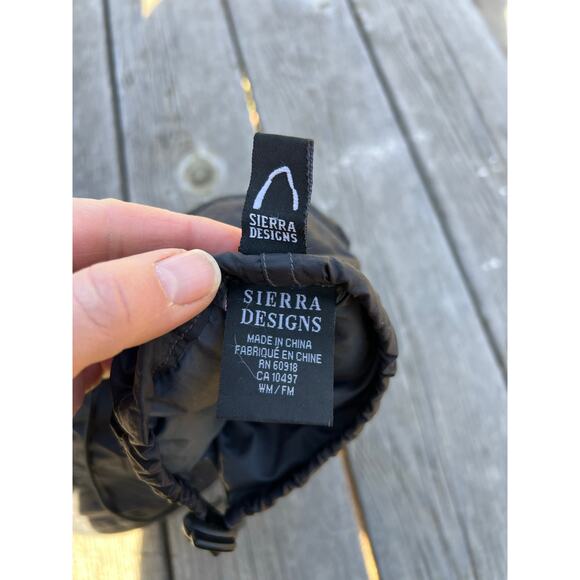 Sierra Design womens kids down booties camp winter travel emergency kit medium - Picture 3 of 6